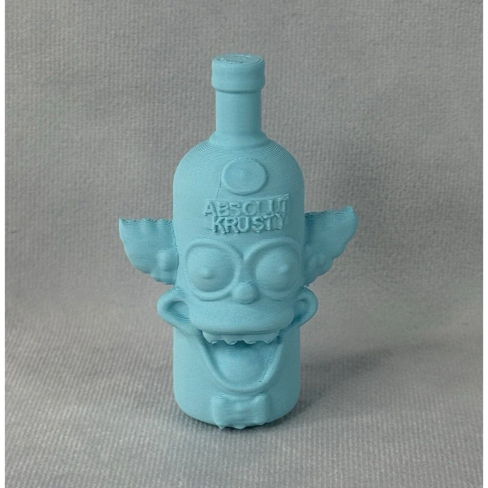 Absolut Krusty Bottle The Simpsons
